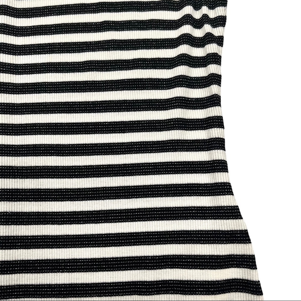PAIGE metallic stripe bodysuit - Picture 6 of 8